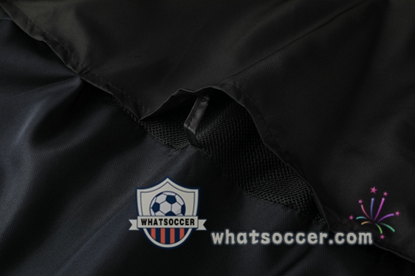 FC Liverpool Black Windbreaker Hoodie 2020-2021