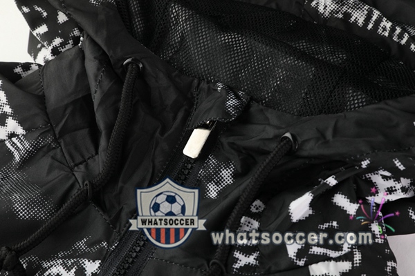 FC Chelsea Black Windbreaker Hoodie 2020-2021