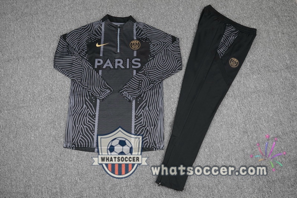Paris PSG Jordan Black Tracksuit 2020-2021