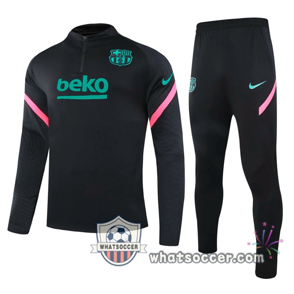 FC Barcelona Black Tracksuit 2020-2021