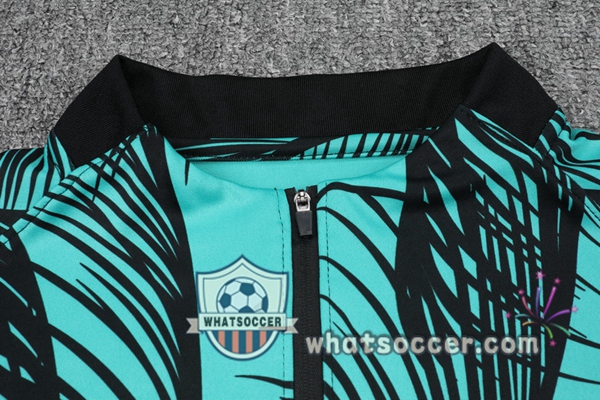 FC Barcelona Green Black Tracksuit 2020-2021
