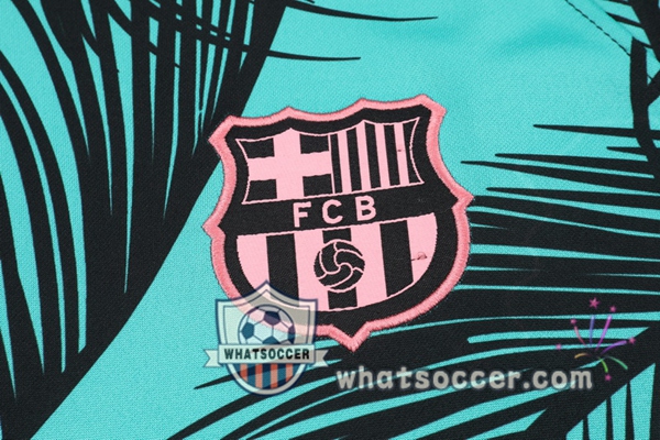 FC Barcelona Green Black Tracksuit 2020-2021