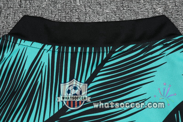 FC Barcelona Green Black Tracksuit 2020-2021