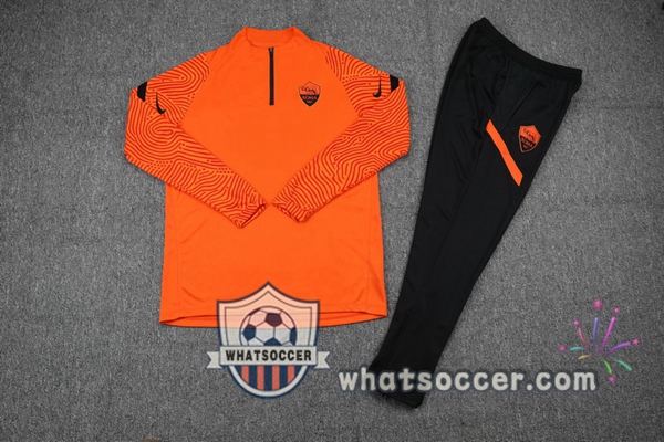 AS Roma Orange Tracksuit 2020-2021