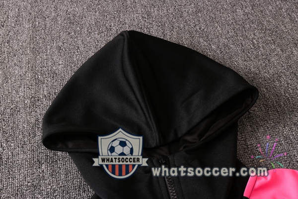 FC Barcelona Black Green Rose Hooded Jacket 2020-2021