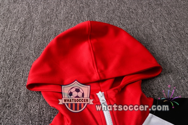 FC Liverpool White Red Black Hooded Jacket 2020-2021