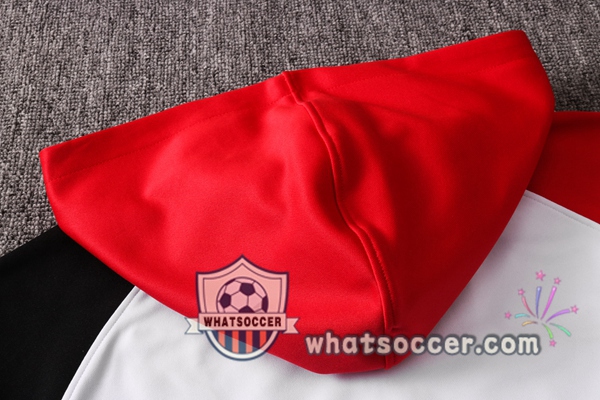FC Liverpool White Red Black Hooded Jacket 2020-2021