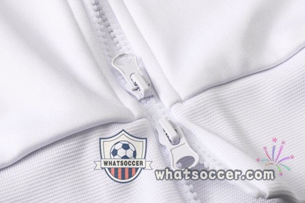 FC Liverpool White Red Black Hooded Jacket 2020-2021