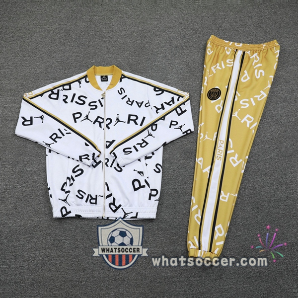 JORDAN Paris PSG White Training Jacket 2020-2021