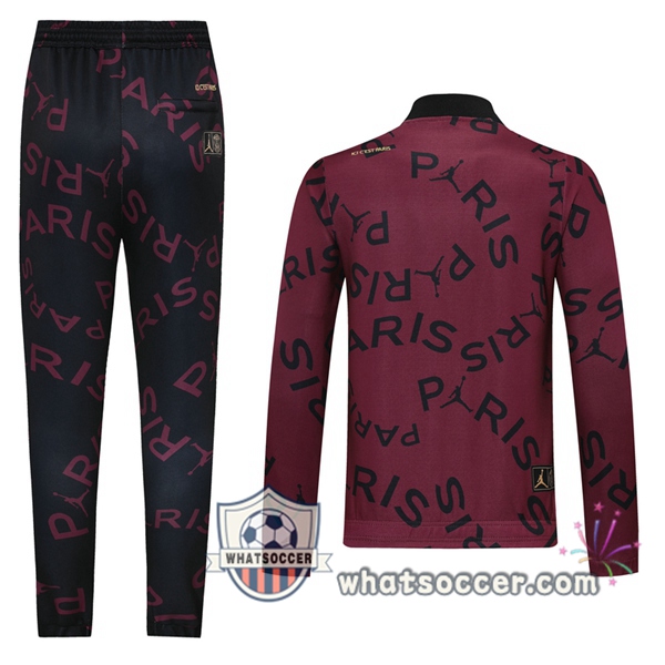 JORDAN Paris PSG Purple Training Jacket 2020-2021