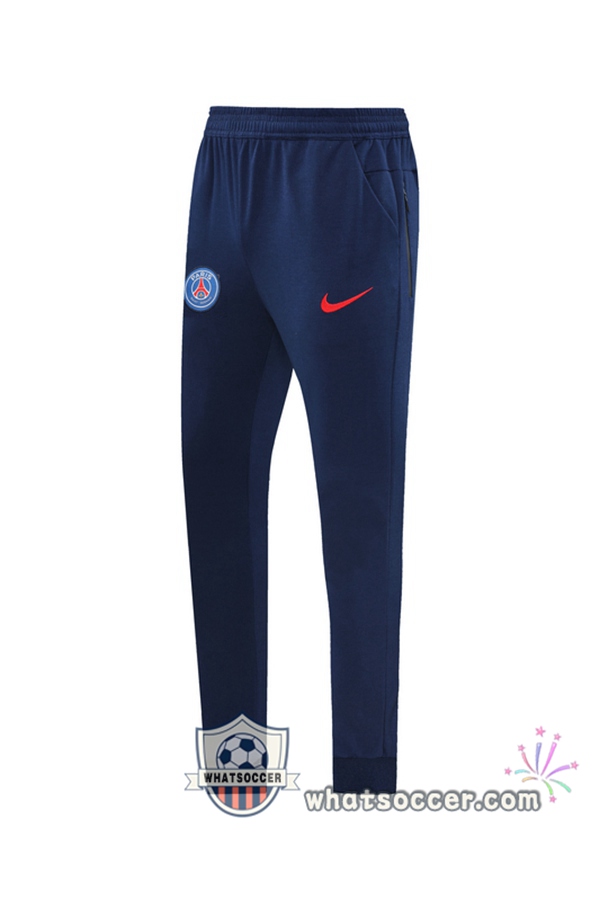 Paris PSG Blue Royal Hooded Jacket 2020-2021
