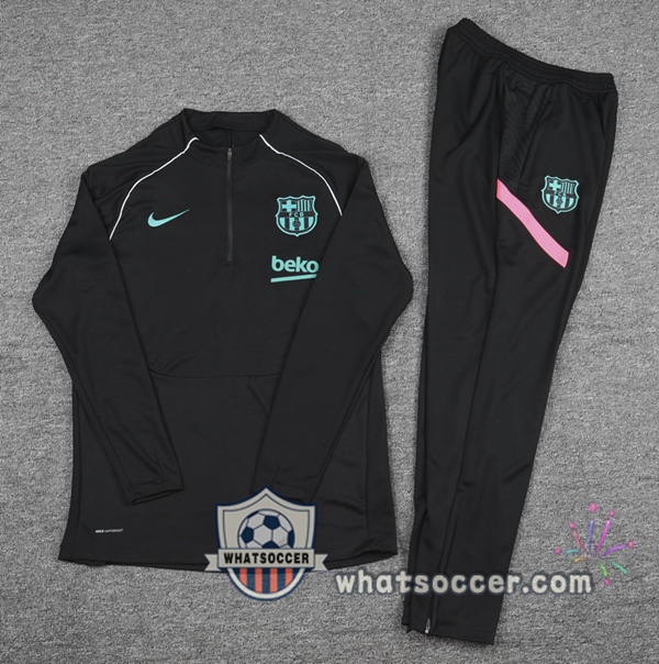 FC Barcelona Black Tracksuit 2020-2021