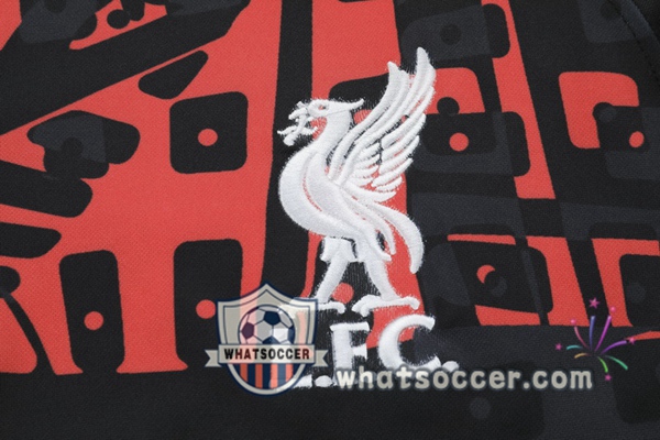 FC Liverpool Black Red Tracksuit 2020-2021