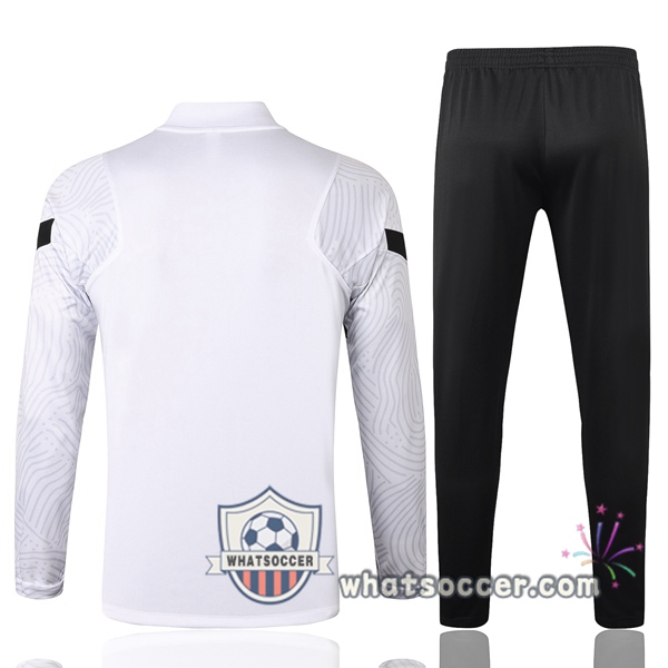 Paris PSG Jordan White Tracksuit 2020-2021
