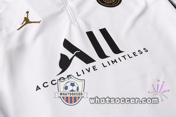 Paris PSG Jordan White Tracksuit 2020-2021