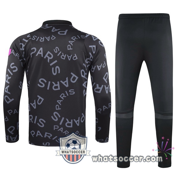 Paris PSG Jordan Black Tracksuit 2020-2021