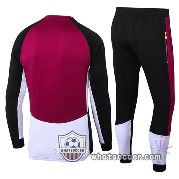 Paris PSG Jordan Black Purple Tracksuit 2020-2021