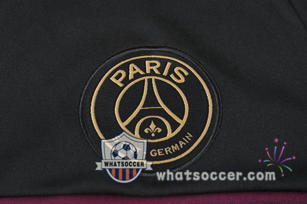Paris PSG Jordan Black Purple Tracksuit 2020-2021