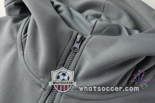 FC Liverpool Black Hooded Jacket 2020-2021