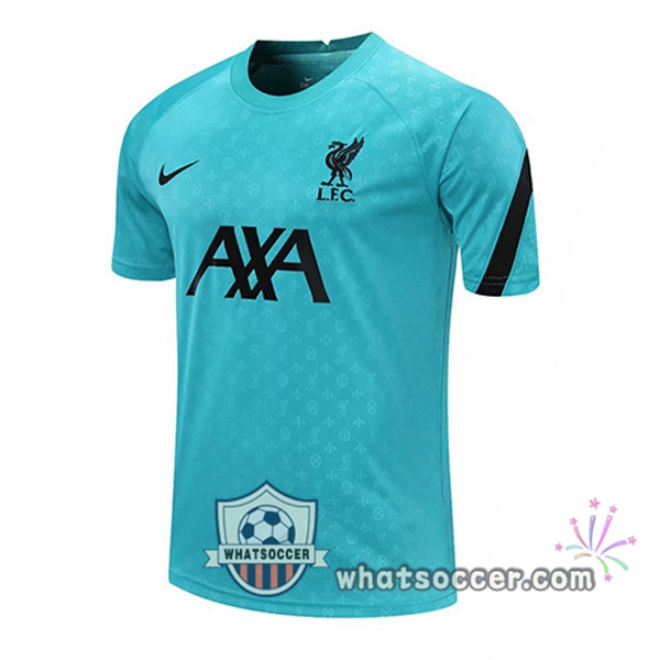 FC Liverpool Green Training T-Shirts 2020-2021