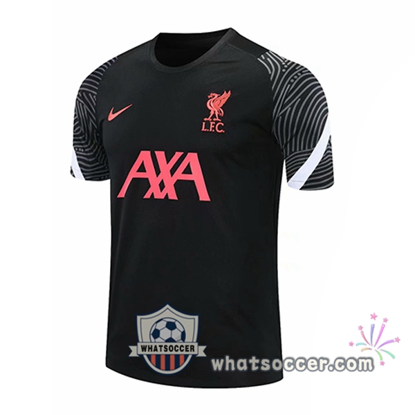 FC Liverpool Black Training T-Shirts 2020-2021