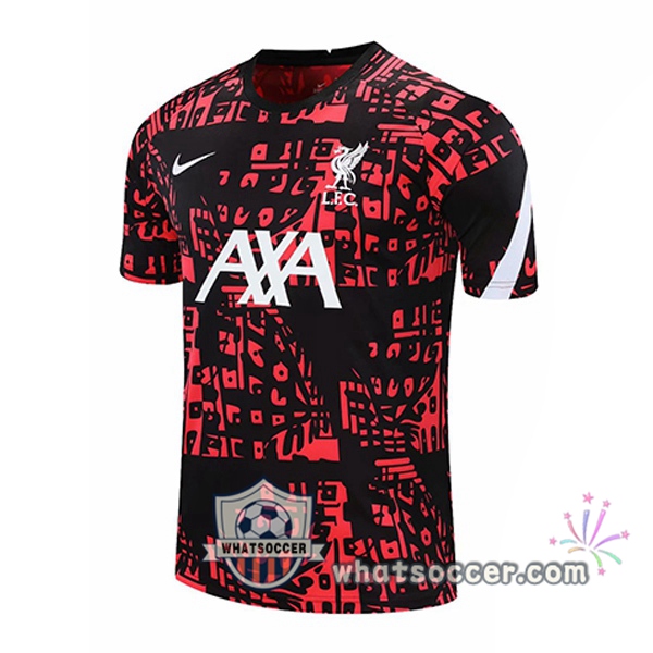FC Liverpool Red Black Training T-Shirts 2020-2021