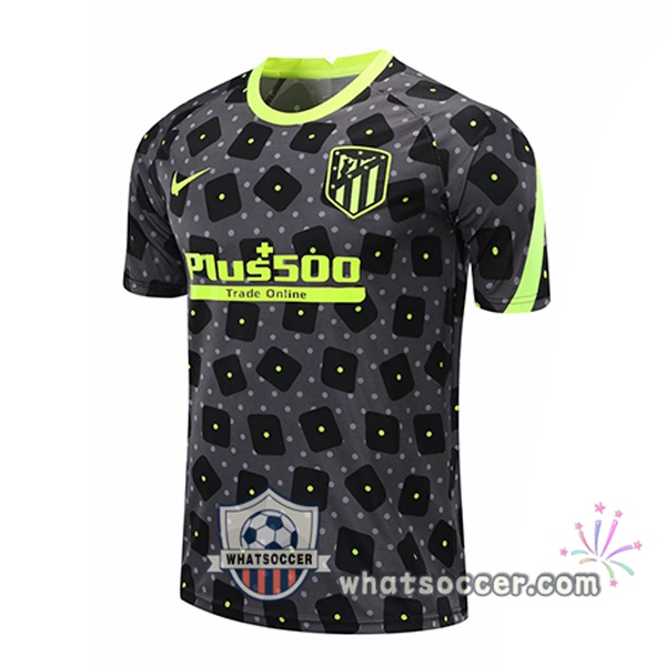 Atletico Madrid Gray Training T-Shirts 2020-2021