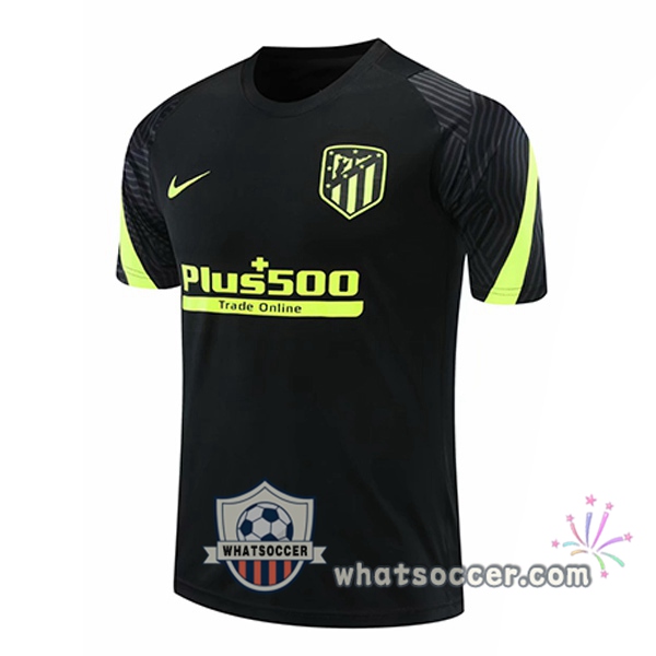 Atletico Madrid Black Training T-Shirts 2020-2021