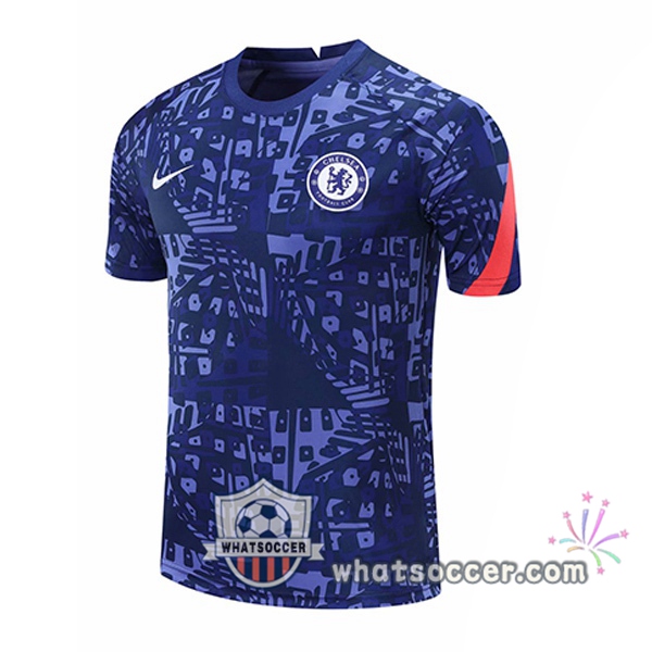 FC Chelsea Blue Training T-Shirts 2020-2021