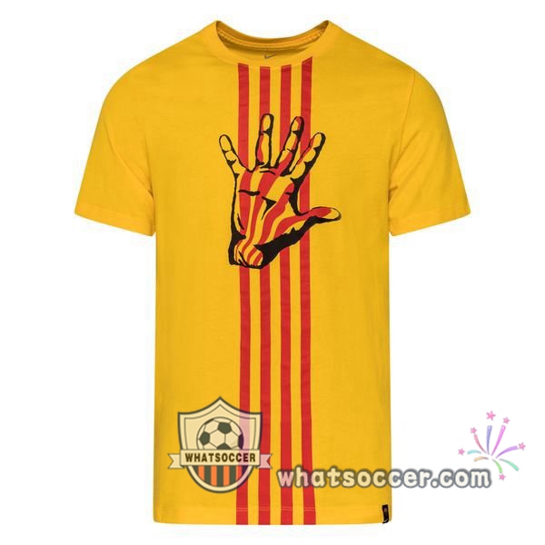 FC Barcelona Yellow Training T-Shirts 2020-2021