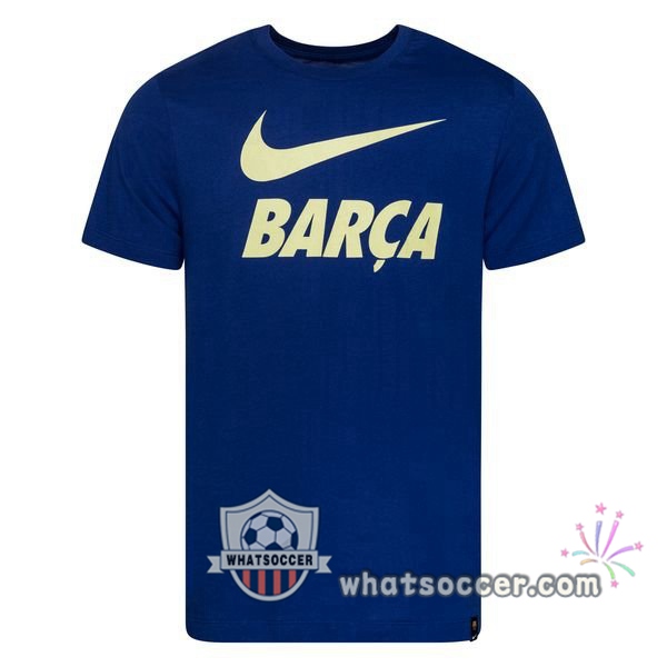 FC Barcelona Blue Training T-Shirts 2020-2021