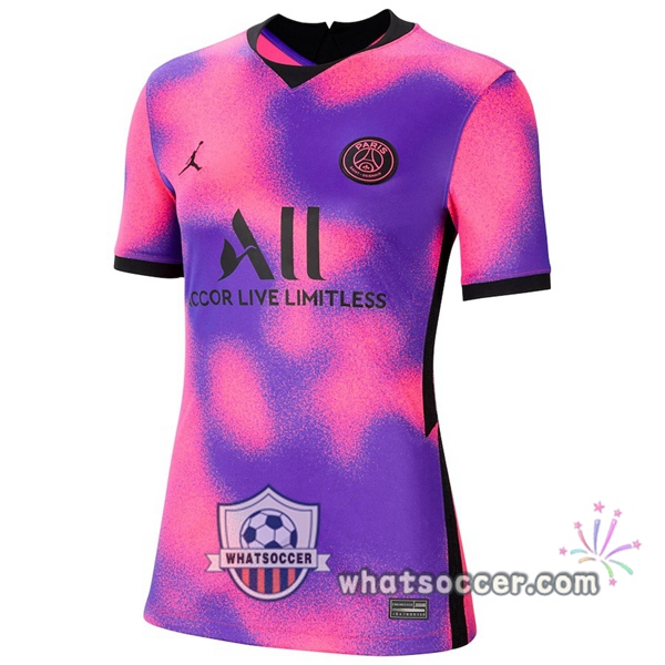 Jordan Paris PSG Women Fourth Soccer Jerseys 2020-2021