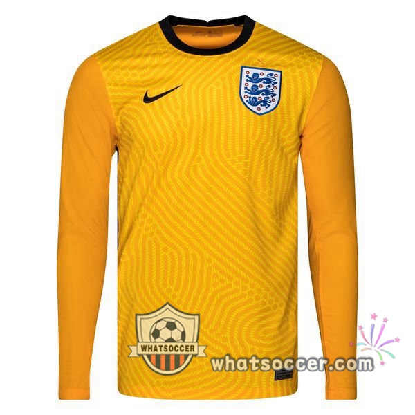 England Goalkeeper Soccer Jerseys Yellow 2020-2021