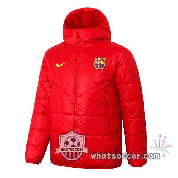 FC Barcelona Red Soccer Down Jacket 2020-2021