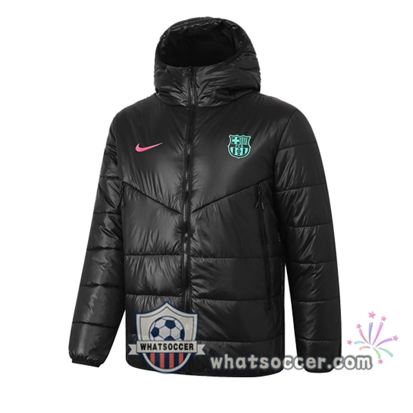FC Barcelona Black Soccer Down Jacket 2020-2021