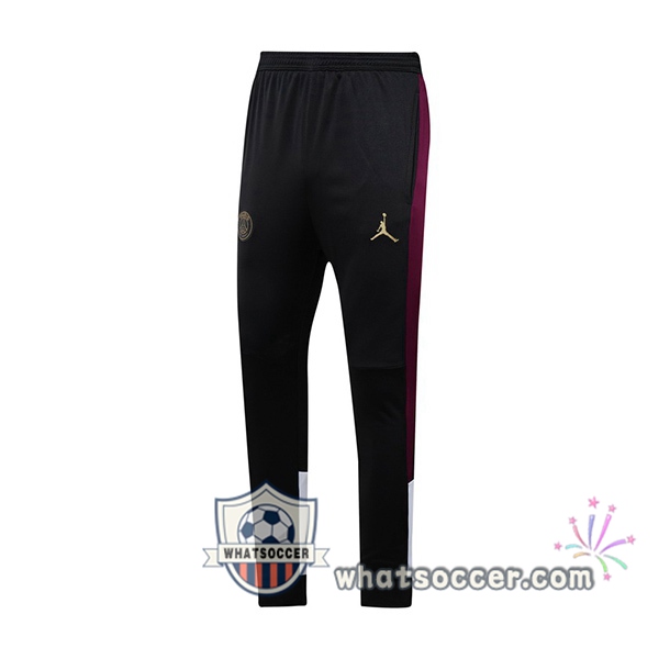 JORDAN Paris PSG Black Soccer Pants 2020-2021