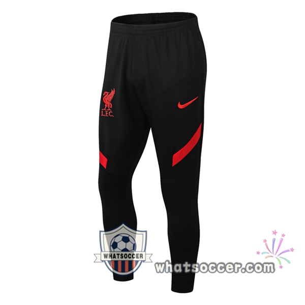 FC Liverpool Black Red Soccer Pants 2020-2021