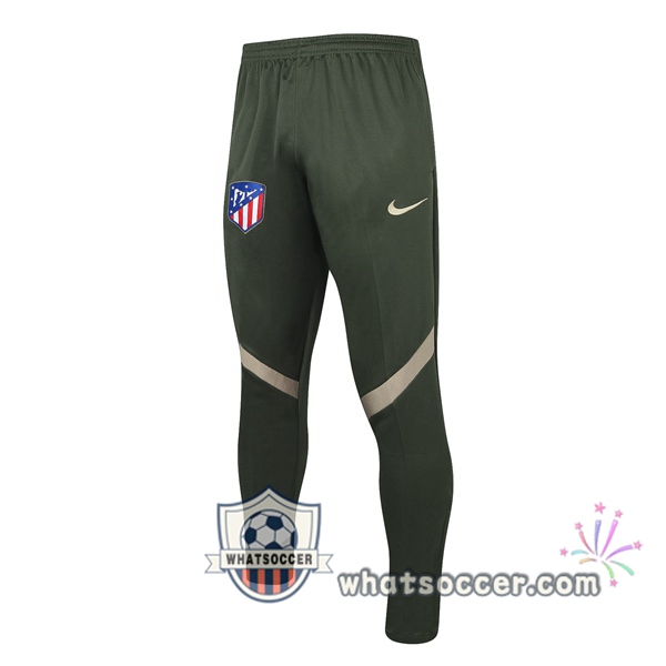 Atletico Madrid Green Soccer Pants 2020-2021