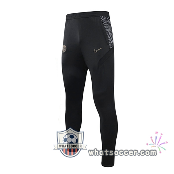 Paris PSG Black Soccer Pants 2020-2021