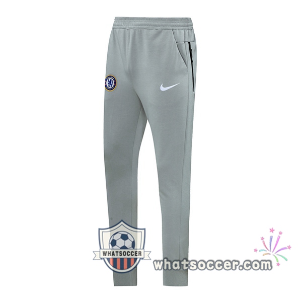 FC Chelsea Gray Soccer Pants 2020-2021
