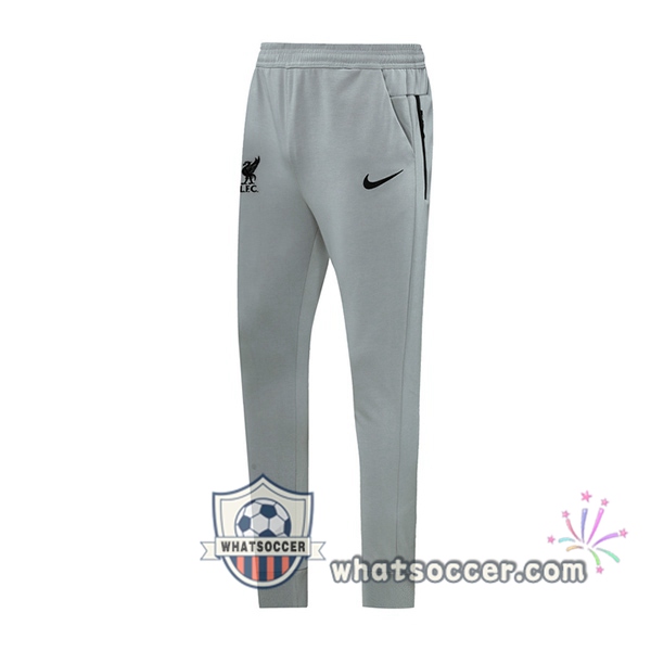 FC Liverpool Gray Soccer Pants 2020-2021
