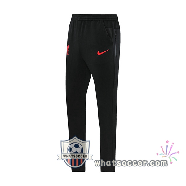 FC Liverpool Black Soccer Pants 2020-2021