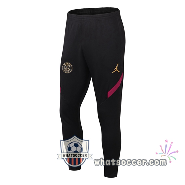 Paris PSG Black Soccer Pants 2020-2021