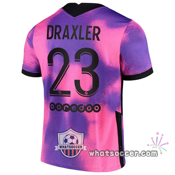 Jordan Paris PSG (Draxler 23) Fourth Soccer Jerseys 2020-2021