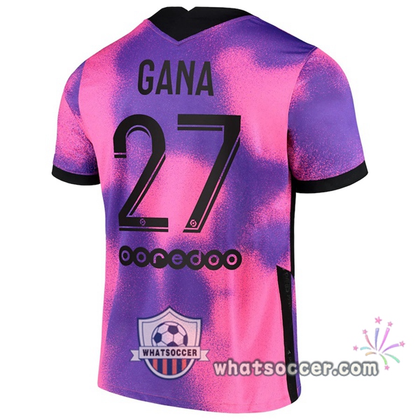 Jordan Paris PSG (Gana 27) Fourth Soccer Jerseys 2020-2021