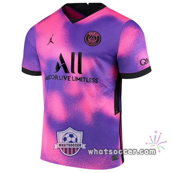 Jordan Paris PSG Fourth Soccer Jerseys 2020-2021