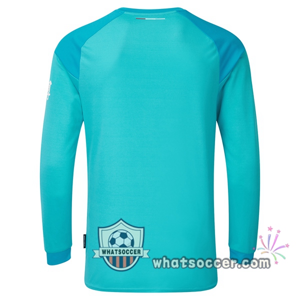 Burnley Goalkeeper Soccer Jerseys Long Sleeve Blue 2020-2021