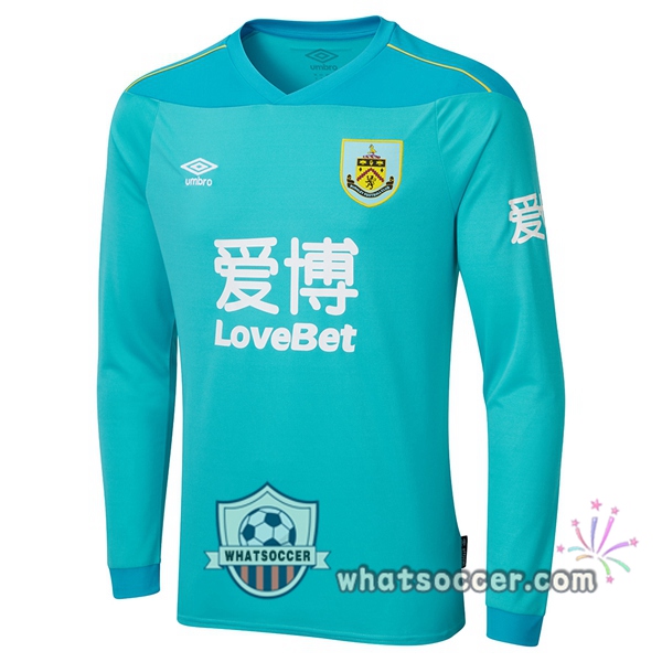 Burnley Goalkeeper Soccer Jerseys Long Sleeve Blue 2020-2021