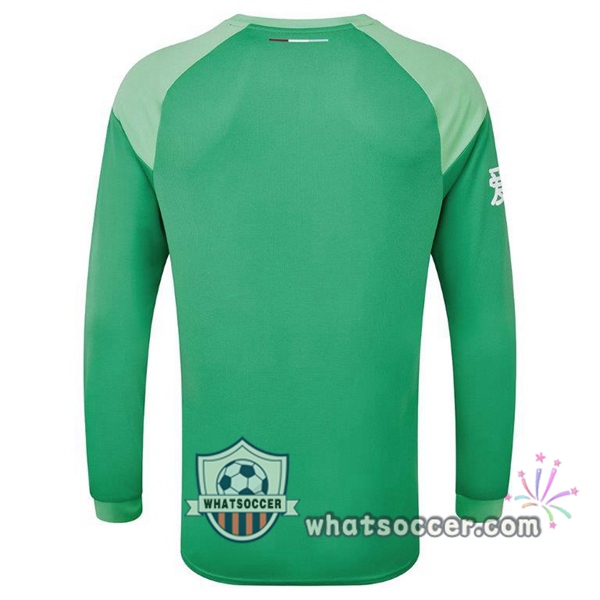 Burnley Goalkeeper Soccer Jerseys Long Sleeve Green 2020-2021