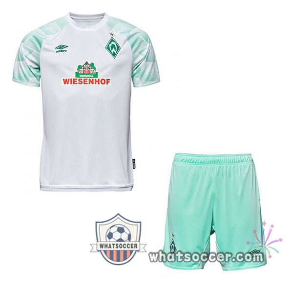 SV Werder Bremen Kids Away Soccer Jerseys 2020-2021